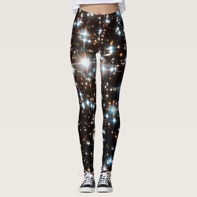 HUBBLE TELESCOPE DEEP SPACE STARS LEGGINGS (Front)