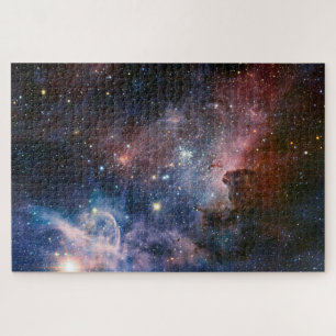 Hubble Telescope Image of Stars Forming Jigsaw Puzzle