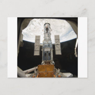 Hubble telescope postcard