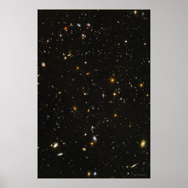 Hubble Ultra Deep Field 20x30 (20x30) Poster (Front)