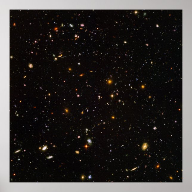 Hubble Ultra Deep Field (HUDF) [Print] Poster (Front)