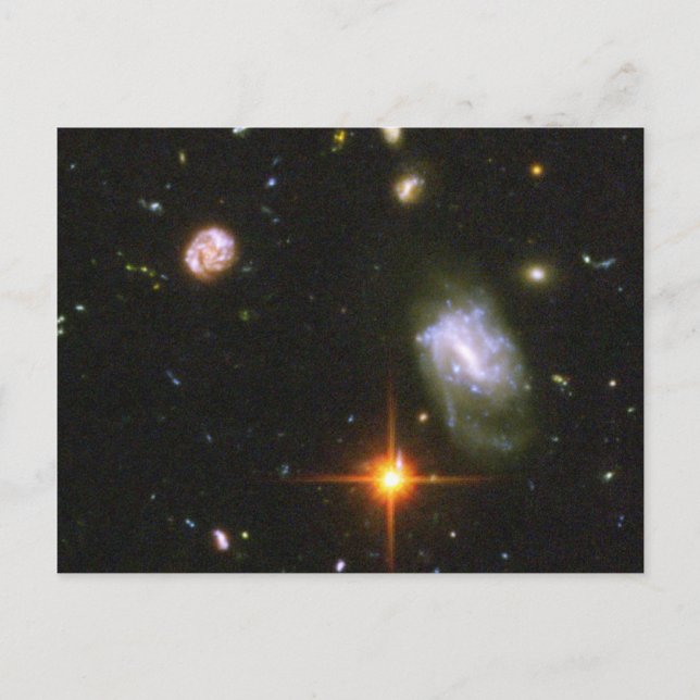 Hubble Ultra Deep Field Image Postcard (Front)
