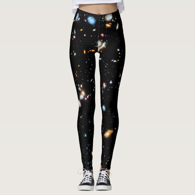 Hubble Ultra Deep Field Leggings (Front)