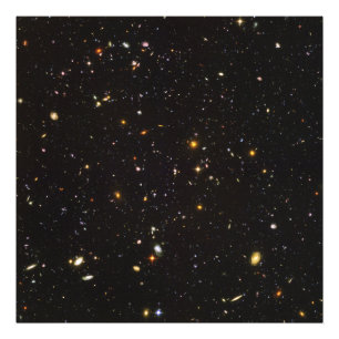 Hubble Ultra Deep Field View of 10,000 Galaxies Photo Print