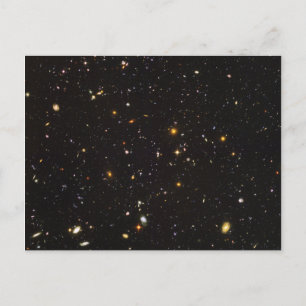 Hubble Ultra Deep Field View of 10,000 Galaxies Postcard