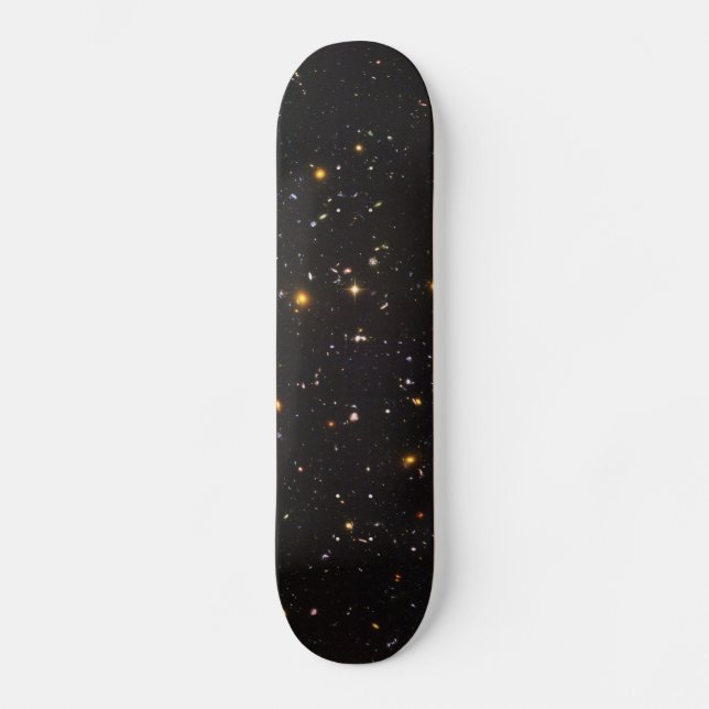 Hubble Ultra Deep Field View of 10,000 Galaxies Skateboard (Front)