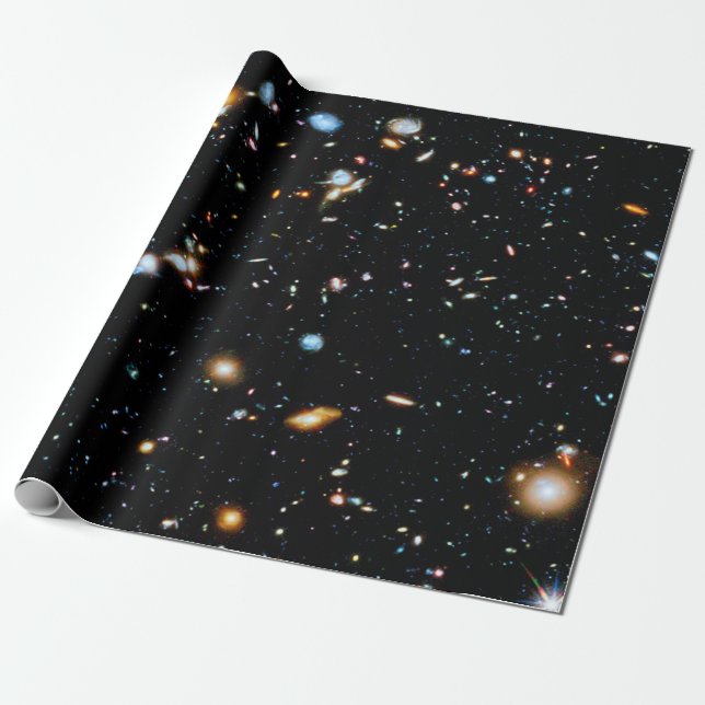 Hubble Ultra Deep Field Wrapping Paper (Unrolled)