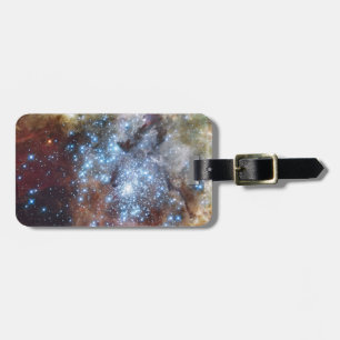 Hubble Watches Star Clusters on a Collision Course Luggage Tag