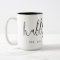 "Hubby" Couple Mug | Anniversary | Wedding