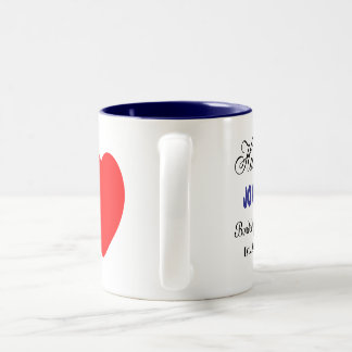 Hubby custom couple married  Two-Tone coffee mug
