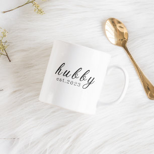 Hubby Est 2023 - groomsmen newlywed  Coffee Mug