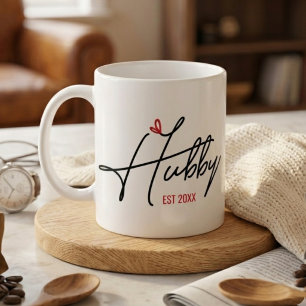 Hubby Established Personalised Coffee Mug