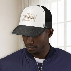 Hubby, personalized gift for husband, future Mr. Trucker Hat