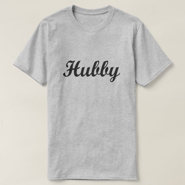 HUBBY T-Shirt (Design Front)