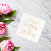 Hubby Wifey Monogrammed Wedding