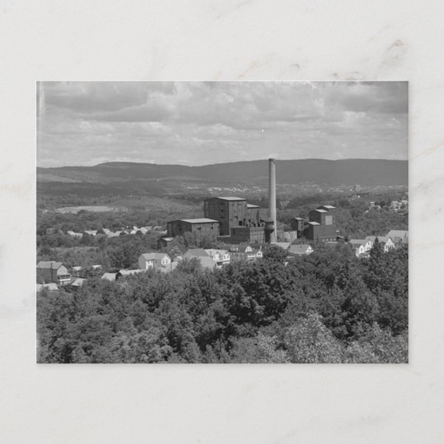 Huber Breaker Ashley Pa. Postcard (Front)