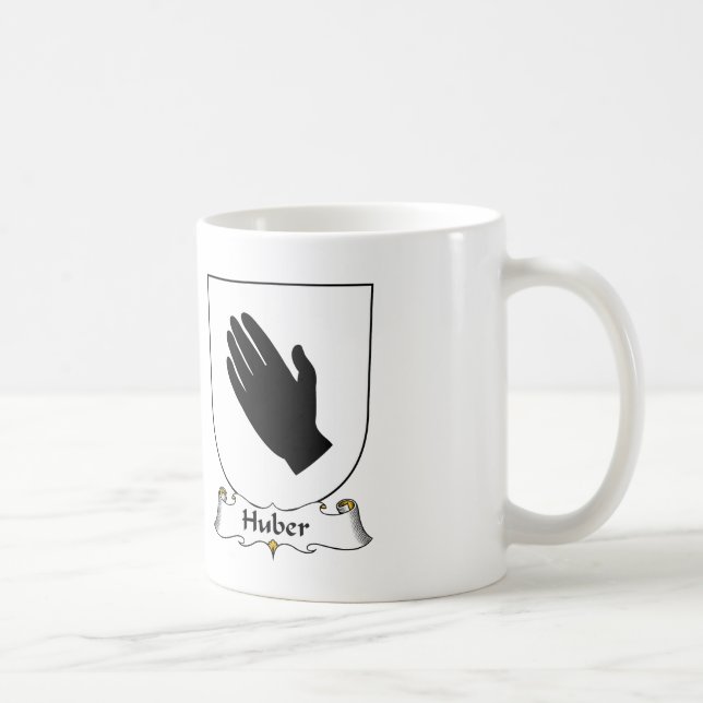 Huber Family Crest Coffee Mug (Right)