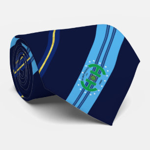 Huber Heights (Ohio) city flag Neck Tie