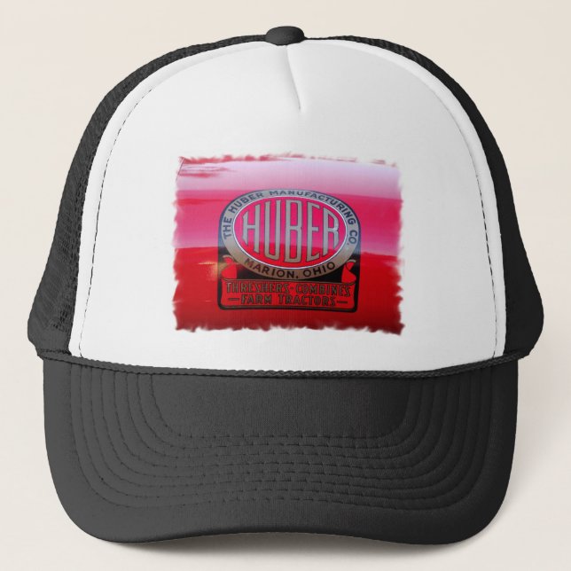 Huber Tractor Logo Trucker Hat (Front)
