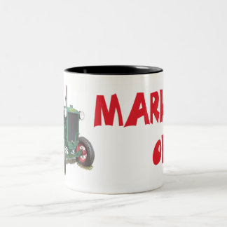 Huber Tractor - Marion, Ohio Two-Tone Coffee Mug