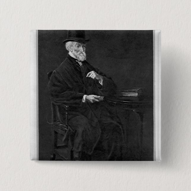 Hubert George de Burgh-Canning 15 Cm Square Badge (Front)