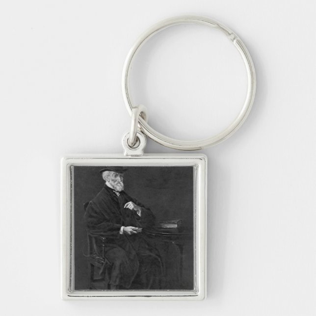 Hubert George de Burgh-Canning Key Ring (Front)