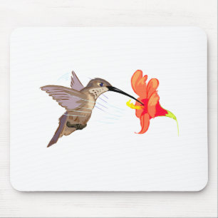 Hubert Hummingbird Mouse Mat