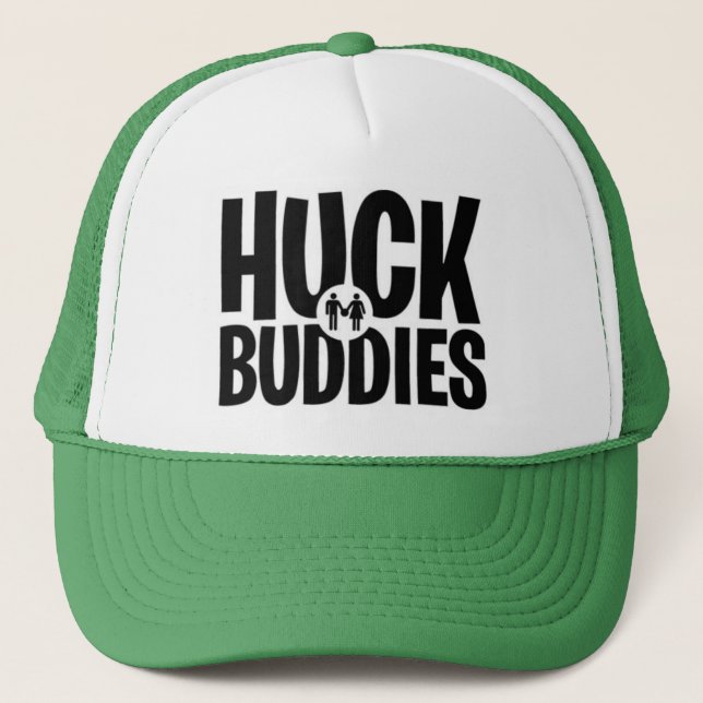 Huck Buddies Trucker Hat (Front)