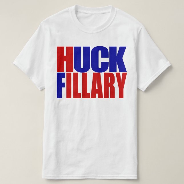 “HUCK FILLARY” T-Shirt (Design Front)