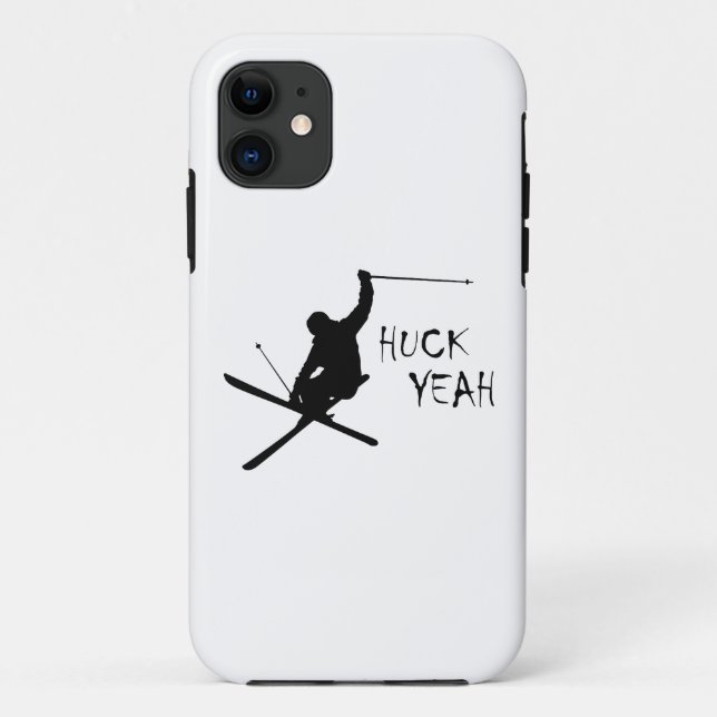 Huck Yeah (Skiing) Case-Mate iPhone Case (Back)