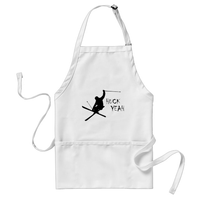 Huck Yeah (Skiing) Standard Apron (Front)
