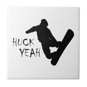 Huck Yeah (Snowboarding) Tile