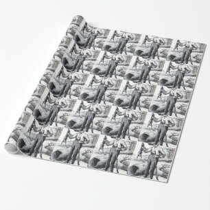 Huckleberry Finn Wrapping Paper