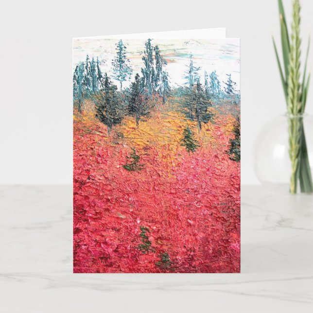 Huckleberry & Pine Card (Front)