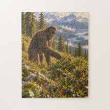 Huckleberry Season Bigfoot Puzzle