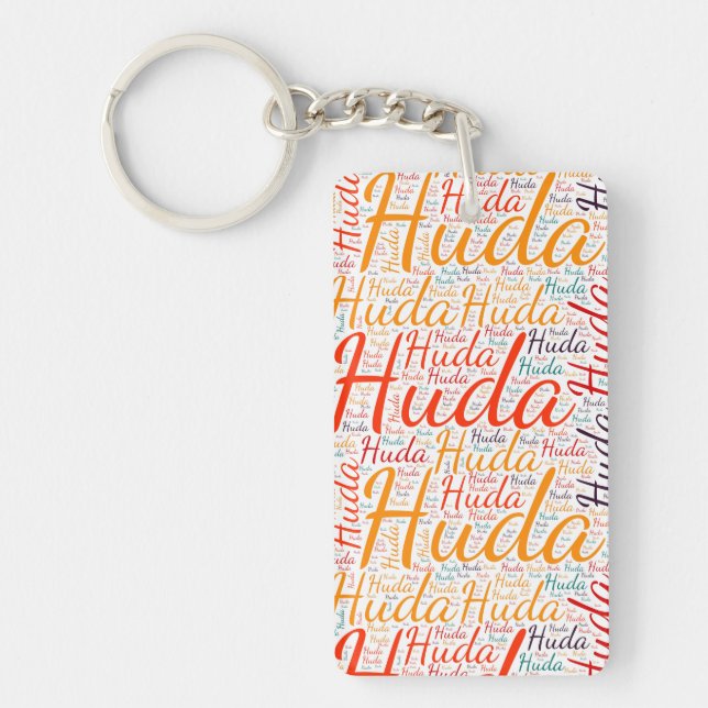 Huda Key Ring (Front)