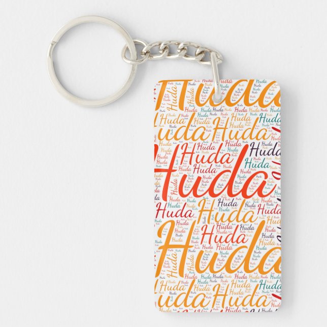 Huda Key Ring (Front)