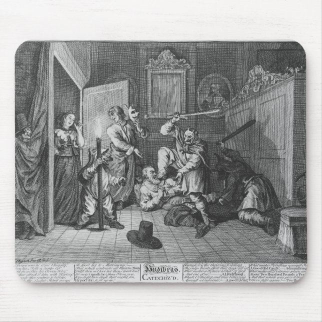 Hudibras Catechiz'd, Plate IV Mouse Mat (Front)