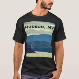 Hudson Athens Lighthouse - Hudson City Light, NY T-Shirt