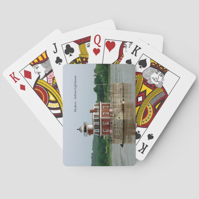 Hudson Athens Lighthouse playing cards (Back)