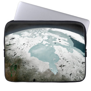 Hudson Bay Sea Ice On April 29, 2006. Laptop Sleeve
