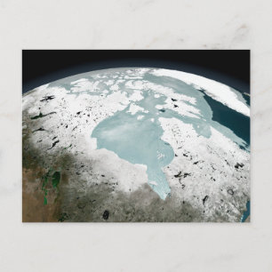 Hudson Bay Sea Ice On April 29, 2006. Postcard