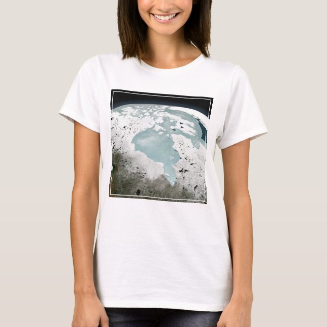 Hudson Bay Sea Ice On April 29, 2006. T-Shirt (Front)