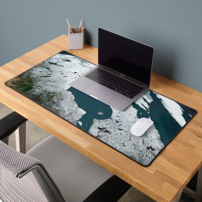 Hudson Bay Sea Ice On November 14, 2005. Desk Mat (Office 2)