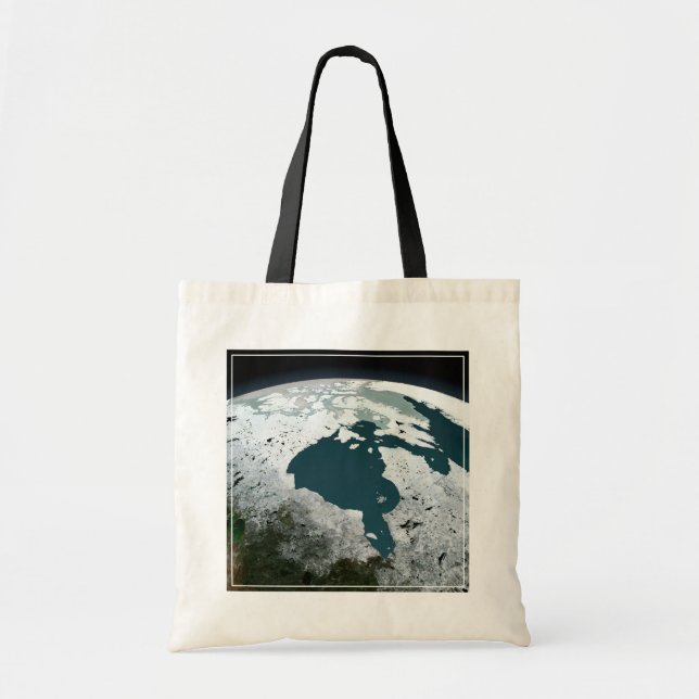 Hudson Bay Sea Ice On November 14, 2005. Tote Bag (Front)