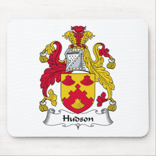 Hudson Family Crest Mouse Mat