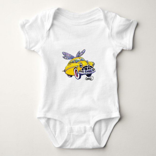 Hudson Hornet Baby Bodysuit (Front)