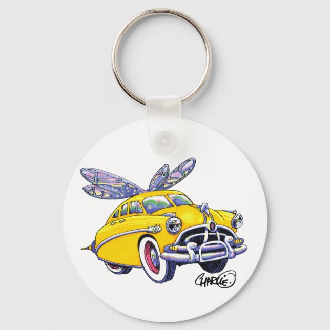 Hudson Hornet Key Ring (Front)