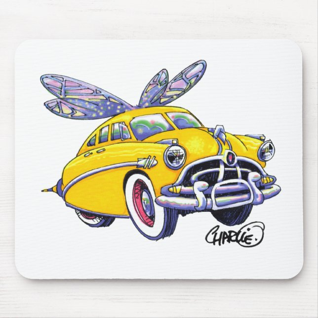 Hudson Hornet Mouse Mat (Front)