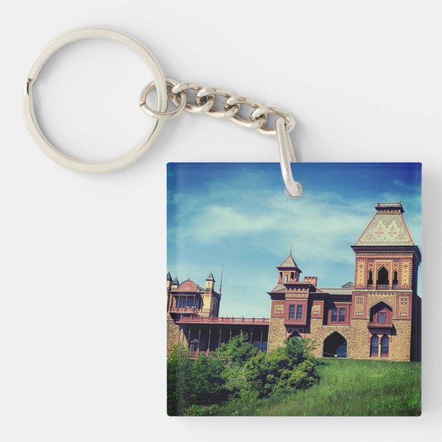 Hudson, NY - Frederic Church Estate Key Ring (Front)
